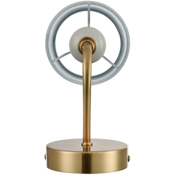 6590/1W CLASSI LN24 латунь/мятный зеленый, металл, керамика/текстиль Бра E14 1*40W 220V ANRI