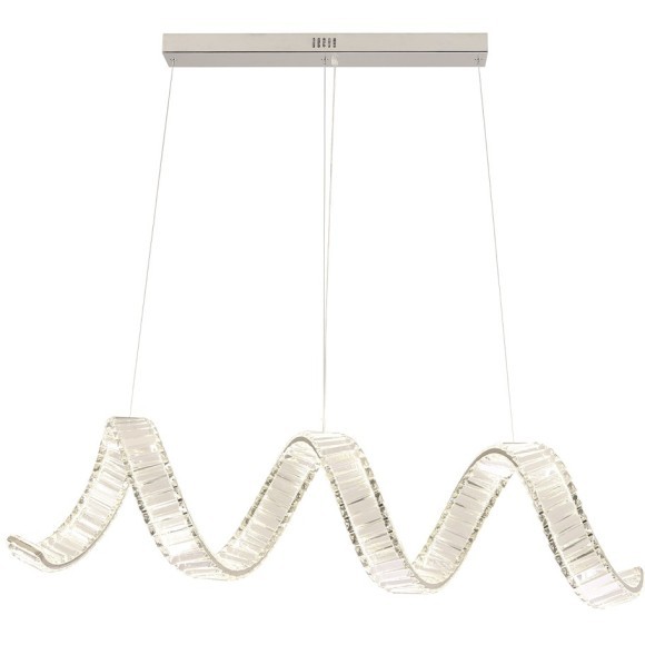 Люстра Crystal Lux MUSIKA SP100W LED L1200 CHROME Люстра Crystal Lux MUSIKA SP100W LED L1200 CHROME