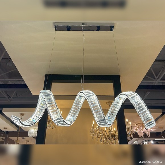 Люстра Crystal Lux MUSIKA SP100W LED L1200 CHROME Люстра Crystal Lux MUSIKA SP100W LED L1200 CHROME
