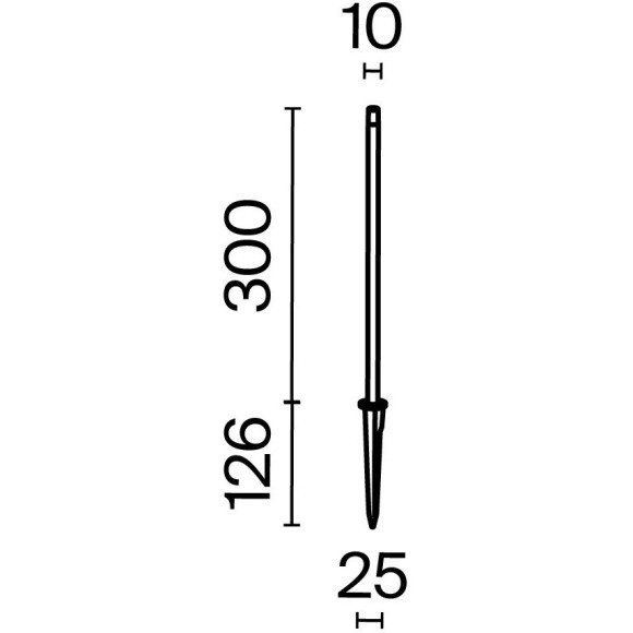Ландшафтный светильник Outdoor O441FL-L1GF3K