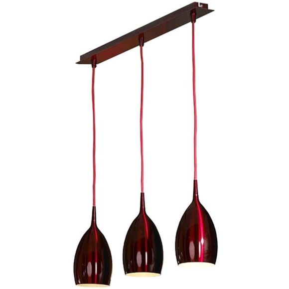 Подвесной светильник с 3 лампами Lussole LSQ-0716-03 COLLINA IP21 под лампы 3xE14 120W