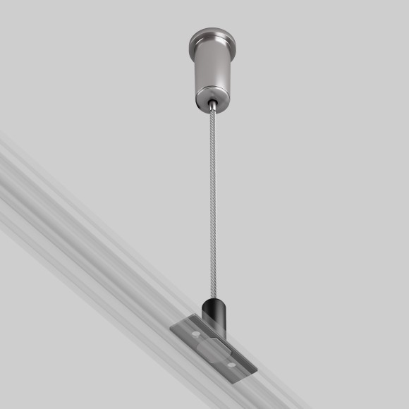 Комплект из 2 подвесов для скругленного шинопровода Maytoni Levity TRA184SW-1B