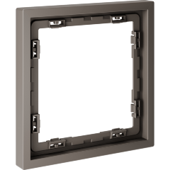 Рамка пластиковая VOLTUM S70 на 1 пост, (капучино)