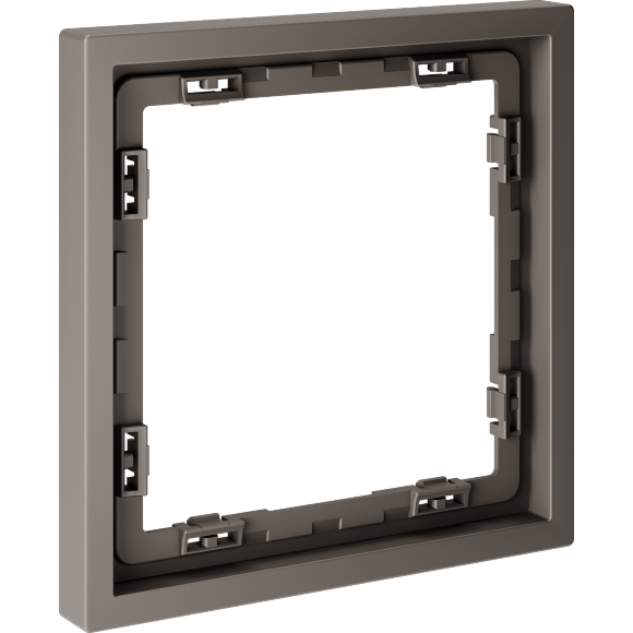 Рамка пластиковая VOLTUM S70 на 1 пост, (капучино)