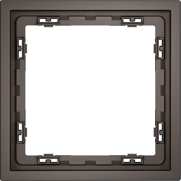 Рамка пластиковая VOLTUM S70 на 1 пост, (капучино)