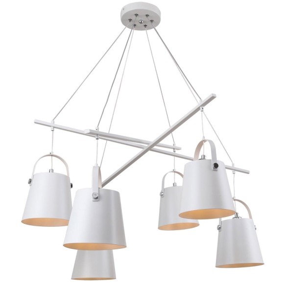 Люстра подвесная Lussole GRLSP-8098 BISBEE IP21 под лампы 6xE14 60W