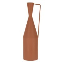 421142 MIOUSKI Декоративная ваза, сталь, коричневый, H505