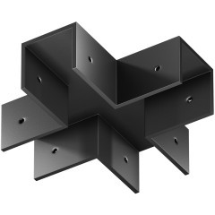 Коннектор Х-образный для профиля Maytoni Elasity IP65 Outdoor O-TR001-CC Коннектор Х-образный для профиля Maytoni Elasity IP65 Outdoor O-TR001-CC