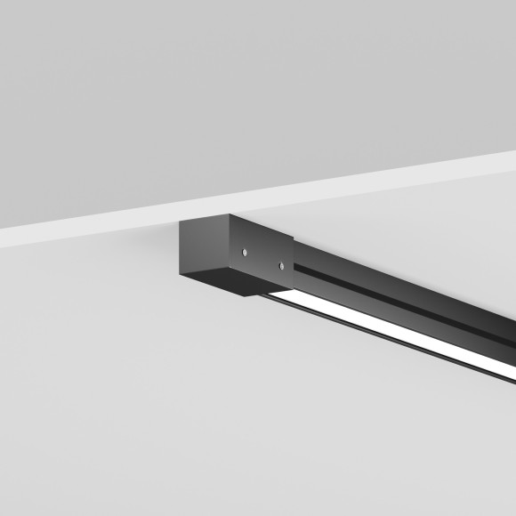 Профиль 3м для уличной трековой системы Maytoni Elasity IP65 Outdoor O-TR001-P-B3M Профиль 3м для уличной трековой системы Maytoni Elasity IP65 Outdoor O-TR001-P-B3M