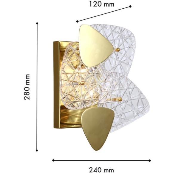 Настенный светильник Krakle 4249-2W Настенный светильник Krakle 4249-2W