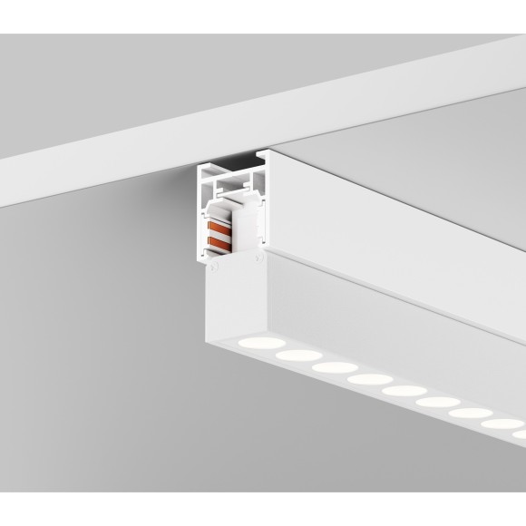 Шинопровод магнитный 2м низкопрофильный накладной TRXM034-412W
