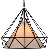 SL233.403.01 Светильник подвесной ST-Luce Черный/Черный, Белый E27 1*60W PALIEDRO
