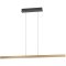390499 Светодиодный подвес с регулировкой цветовой температуры CIGGIANO, 1X30W(LED) ,2200-6500K, 5200lm, алюминий, сталь, коричневый, белый