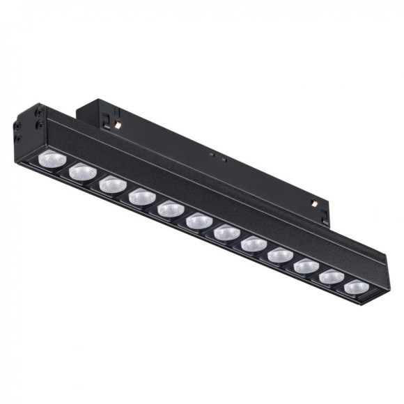 358418 Трековый светодиодный светильник Novotech Flum CRI90+ 4000К 960Лм 45° 12W