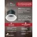 Favourite Notio 4820-1C Белый круглый встраиваемый светодиодный светильник-спот downlight диаметром 103 мм, металл, стекло LED 20Вт 3000K 2038Лм CRI90 36° IP54 220В
