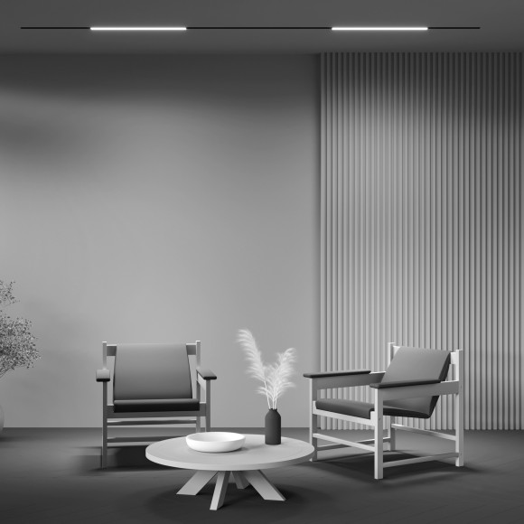 TR074-2-20W4K-B Трековый магнитный светодиодный светильник Maytoni Gravity CRI90+ 4000К 1446Лм 120° 20Вт