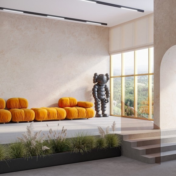 TR074-2-20W4K-B Трековый магнитный светодиодный светильник Maytoni Gravity CRI90+ 4000К 1446Лм 120° 20Вт