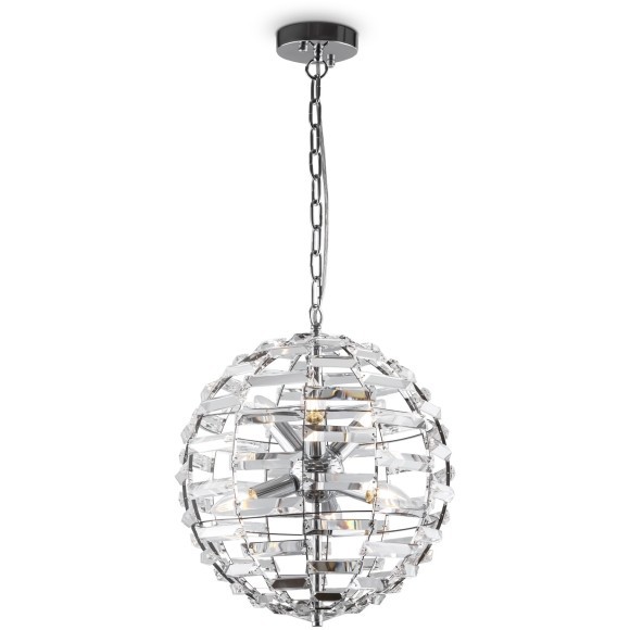 Подвесной светильник хрустальный Palla MOD092PL-06CH Подвесной светильник хрустальный Palla MOD092PL-06CH