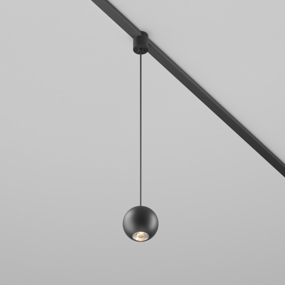 TR165-1-8W3K-M-B Светодиодный светильник на резиновый шинопровод Maytoni Elasity CRI90+ 3000К 390Лм 36° 8Вт TR165-1-8W3K-M-B Светодиодный светильник на резиновый шинопровод Maytoni Elasity CRI90+ 3000К 390Лм 36° 8Вт