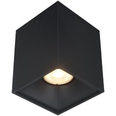 ST168.402.01 Светильник потолочный Черный GU10 1*50W IP20 L82,5xW82,5xH104 220V Без ламп Накладные светильники ST168.402.01 Светильник потолочный Черный GU10 1*50W IP20 L82,5xW82,5xH104 220V Без ламп Накладные светильники