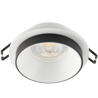 DK2401-BK Встраиваемый светильник, IP 20, 50 Вт, GU10, черный, алюминий