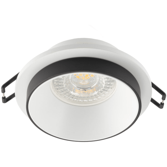 DK2401-BK Встраиваемый светильник, IP 20, 50 Вт, GU10, черный, алюминий