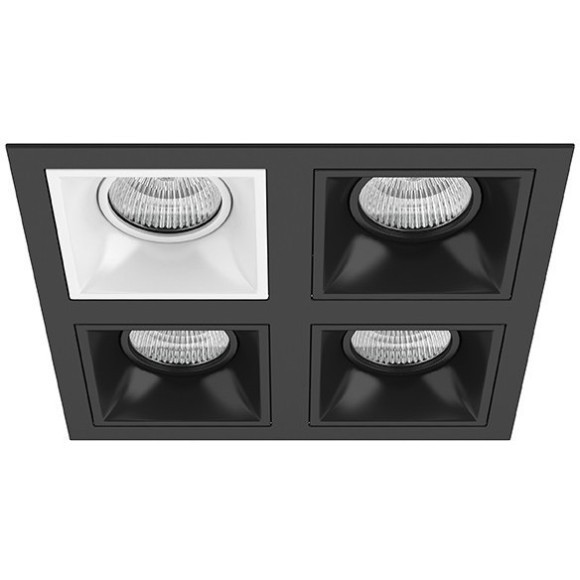 Встраиваемый светильник Lightstar D54706070707 Domino под лампы 4xGU5.3 200W Встраиваемый светильник Lightstar D54706070707 Domino под лампы 4xGU5.3 200W