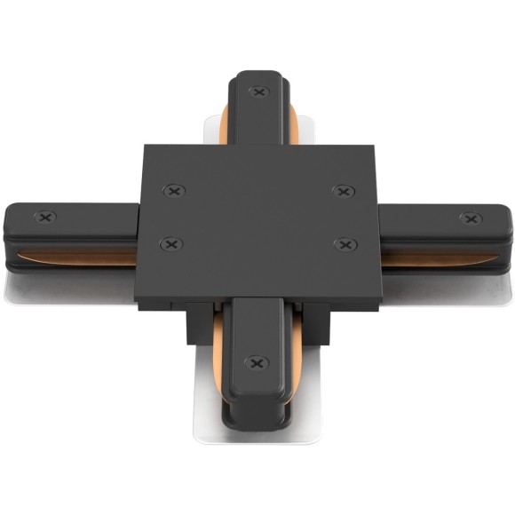 Х-соединитель для встр. в ГКЛ однофазного шинопровода Crystal Lux CLT 0.2211 04 BL