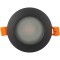DK3016-BK Встраиваемый светильник влагозащ., IP 65, 50 Вт, GU10, черный, алюминий