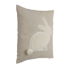 420098 CHEVERY Декоративная подушка полиэстер лен бежевый 45x45 см 420098 CHEVERY Декоративная подушка полиэстер лен бежевый 45x45 см