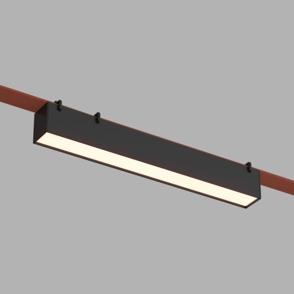 DK5575-BK Cветодиодный светильник на ременный шинопровод Denkirs Belty CRI90+ 3000К 650Лм 120° 12Вт DK5575-BK Cветодиодный светильник на ременный шинопровод Denkirs Belty CRI90+ 3000К 650Лм 120° 12Вт