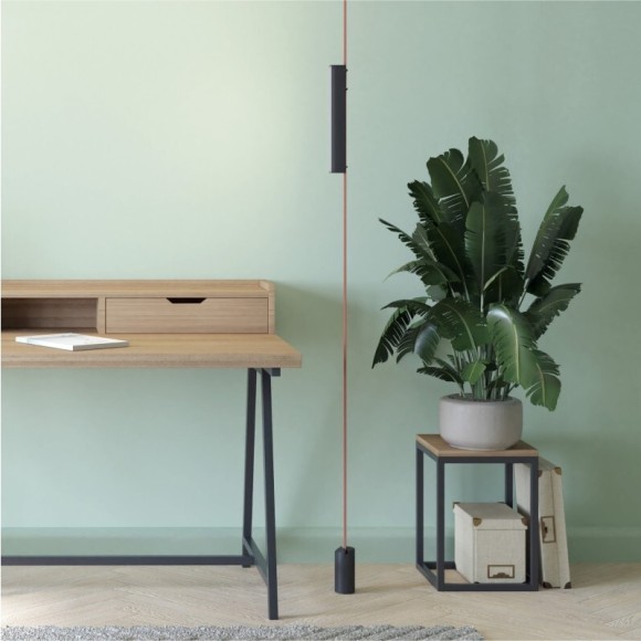 DK5575-BK Cветодиодный светильник на ременный шинопровод Denkirs Belty CRI90+ 3000К 650Лм 120° 12Вт DK5575-BK Cветодиодный светильник на ременный шинопровод Denkirs Belty CRI90+ 3000К 650Лм 120° 12Вт