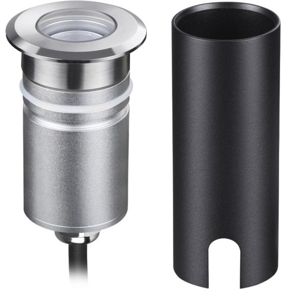 Встраиваемый грунтовый светильник IP67 LED 3W 3000K 12V/24V Odeon Light INGRO (нужен драйвер 357781/357782) 6660/1GL3