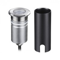 Встраиваемый грунтовый светильник IP67 LED 3W 3000K 12V/24V Odeon Light INGRO (нужен драйвер 357781/357782) 6660/1GL3