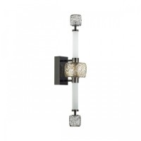 5427/28WL L-VISION ODL_EX24 21 черный хром/белый/дымчатый/коньячный/металл/стекло/акрил Бра LED 28W 3000K KLIFF