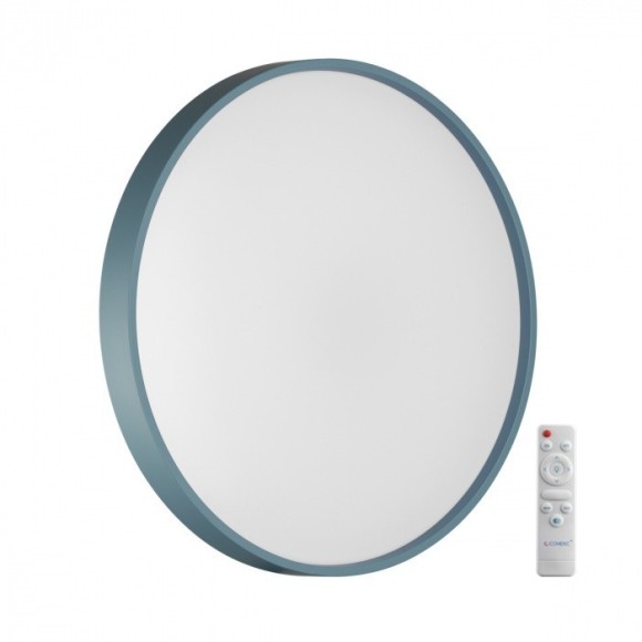 7745/EL COLOR SN Светильник светодиодный потолочный пластик/белый/синий LED 70Вт 3000-6000К D480 IP43 пульт ДУ MAVIC 7745/EL COLOR SN Светильник светодиодный потолочный пластик/белый/синий LED 70Вт 3000-6000К D480 IP43 пульт ДУ MAVIC