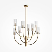Люстра на штанге Maytoni MOD223PL-08BS Arco под лампы 8xG9 40W