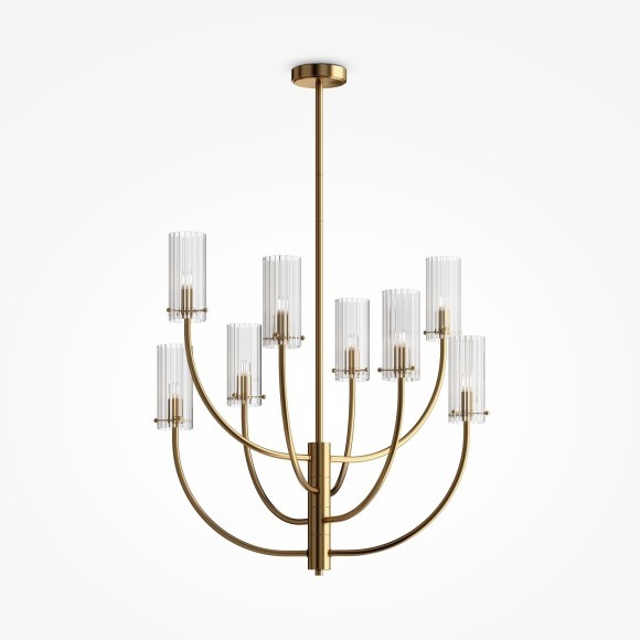 Люстра на штанге Maytoni MOD223PL-08BS Arco под лампы 8xG9 40W