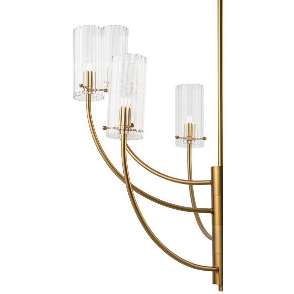 Люстра на штанге Maytoni MOD223PL-08BS Arco под лампы 8xG9 40W