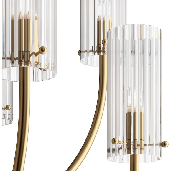 Люстра на штанге Maytoni MOD223PL-08BS Arco под лампы 8xG9 40W