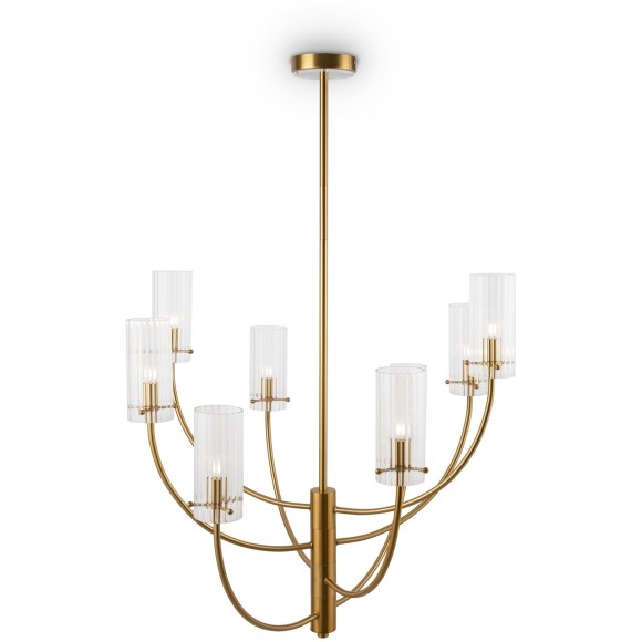 Люстра на штанге Maytoni MOD223PL-08BS Arco под лампы 8xG9 40W