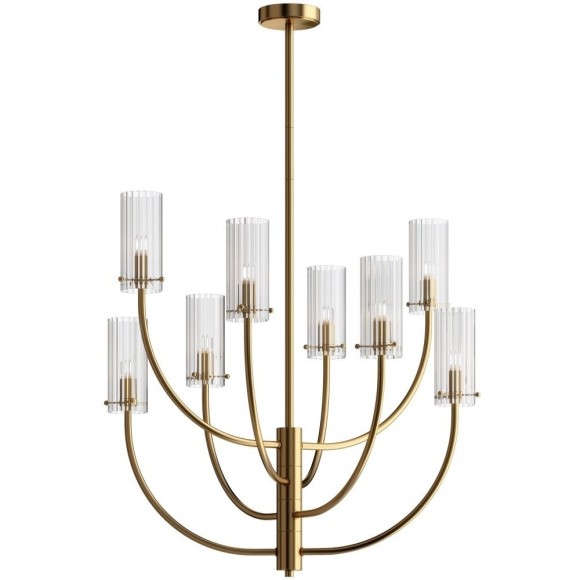 Люстра на штанге Maytoni MOD223PL-08BS Arco под лампы 8xG9 40W