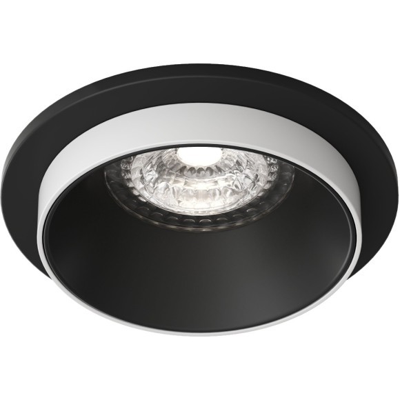 DK2400-BK Встраиваемый светильник, IP 20, 50 Вт, GU10, черный, алюминий DK2400-BK Встраиваемый светильник, IP 20, 50 Вт, GU10, черный, алюминий