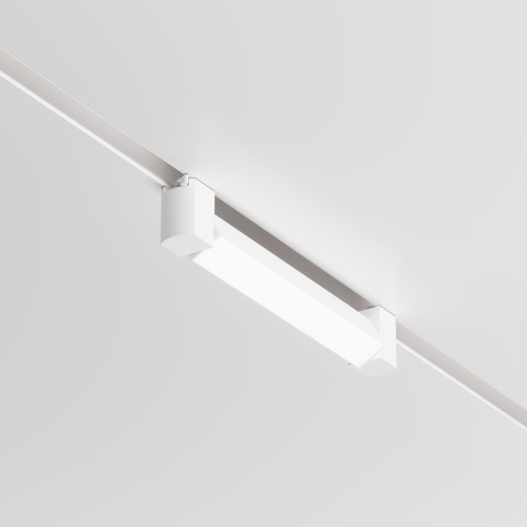 Однофазный двужильный светодиодный трековый светильник Maytoni Unity TR104-1-10W4K-W Basis Rot 4000К 710Лм CRI90+ 120° 10Вт