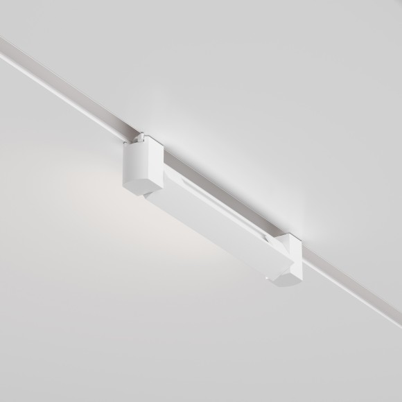 Однофазный двужильный светодиодный трековый светильник Maytoni Unity TR104-1-10W4K-W Basis Rot 4000К 710Лм CRI90+ 120° 10Вт