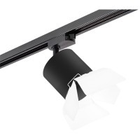 Однофазный двужильный трековый светильник Lightstar R1T3487486 Rullo под сменную лампу GX53