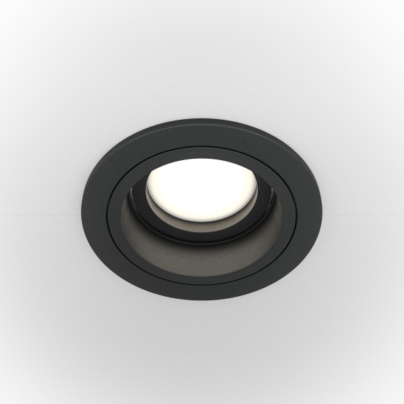 Встраиваемый светильник Maytoni DL025-2-01B Atom под лампу 1xGU10 50W Встраиваемый светильник Maytoni DL025-2-01B Atom под лампу 1xGU10 50W