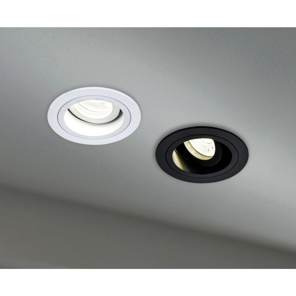 Встраиваемый светильник Maytoni DL025-2-01B Atom под лампу 1xGU10 50W Встраиваемый светильник Maytoni DL025-2-01B Atom под лампу 1xGU10 50W