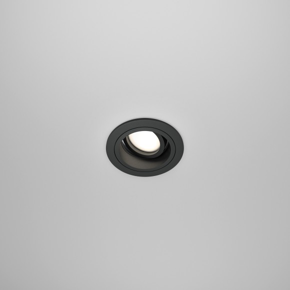 Встраиваемый светильник Maytoni DL025-2-01B Atom под лампу 1xGU10 50W Встраиваемый светильник Maytoni DL025-2-01B Atom под лампу 1xGU10 50W