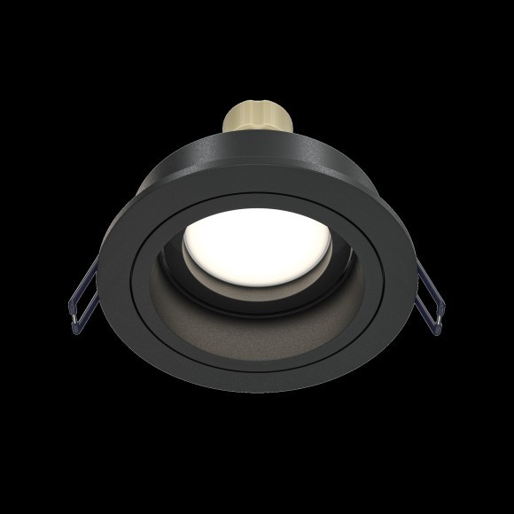 Встраиваемый светильник Maytoni DL025-2-01B Atom под лампу 1xGU10 50W Встраиваемый светильник Maytoni DL025-2-01B Atom под лампу 1xGU10 50W